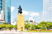 UBND quận 1 (TP.HCM) đề xuất chi 32,5 tỷ đồng cải tạo tượng và công viên Mê Linh