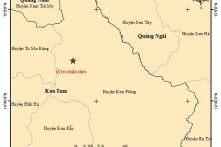 Kon Tum: 2 tháng xảy ra 39 trận động đất