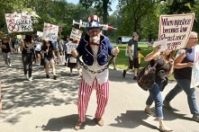 Người dân New York tuần hành phản đối bắt buộc tiêm vắc-xin