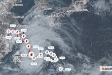 Bão In-fa tránh Đài Loan, đổ bộ thẳng vào Trung Quốc Đại Lục