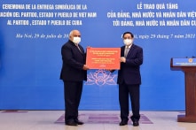 Chính phủ Việt Nam tặng 10.000 tấn gạo; muốn sớm hợp tác vắc-xin COVID-19 với Cuba