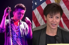 Hoàng Diệu Minh bị bắt, fan hối thúc Hà Vận Thi rời Hồng Kông