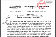 Hà Nội điều chỉnh công văn về “giấy đi đường”: Giảm thiểu một số giấy tờ