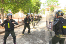 Thêm hơn 300 cảnh sát cơ động Tây Nguyên vào TP.HCM