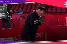 Đánh bóng bàn bằng miệng, VĐV không tay tham dự Paralympic Tokyo