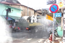 Bộ Y tế: Không phun khử khuẩn ngoài trời vì kém hiệu quả, gây hại