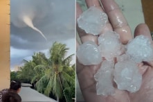 Vòi rồng ở Bến Tre, mưa đá tại TP.HCM, Đồng Nai tối đêm 22/8