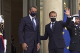 Emmanuel Macron Kyriakos Mitsotakis