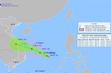 Vùng áp thấp khả năng mạnh lên, ảnh hưởng đến Trung Bộ, có thể gây mưa lớn 300mm/đợt
