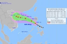 Việt Nam dự kiến sơ tán gần 260.000 người vì bão Conson