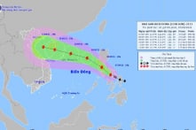 Bão Conson giật cấp 11, sắp đi vào biển Đông Việt Nam
