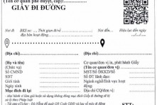 Đà Nẵng đổi sang giấy đi đường có mã QR, doanh nghiệp và người dân tự in ra sao?