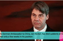 Đại sứ Đức tại Trung Quốc qua đời sau chưa đầy 2 tuần nhậm chức