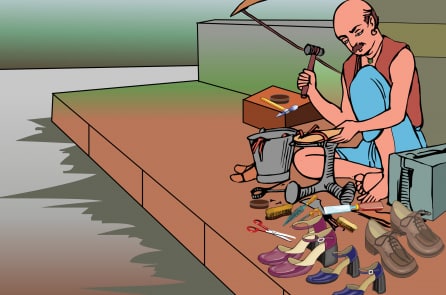 Truyện cổ ý nghĩa: Túi vàng và tiếng hát của người thợ giày
