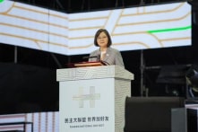 Bà Thái cam kết bảo vệ chủ quyền của Đài Loan sau tuyên bố “thống nhất” của ông Tập