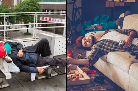 Sự khác biệt trong “nằm ngửa” tại Trung Quốc và tại Mỹ