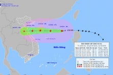 Việt Nam sơ tán gần 250.000 dân vì bão Kompasu