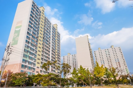 Người giàu Hàn Quốc dùng dây thép gai phân tách không gian sống với người nghèo