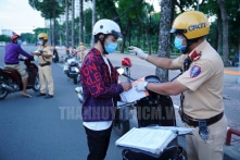 4 ngày, công an TP.HCM phạt hơn 1,2 tỷ đồng người vi phạm phòng dịch COVID-19