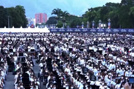 Venezuela phá kỷ lục Guinness về dàn nhạc lớn nhất thế giới