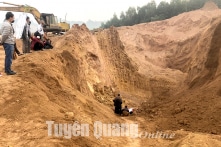 Tuyên Quang: Sạt lở đất trong khu mỏ khai thác Barit khiến 3 trẻ tử vong