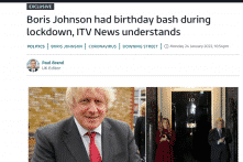 Thủ tướng Anh bị cáo buộc đã tổ chức tiệc sinh nhật trong thời gian phong tỏa