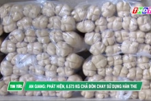 An Giang: Hơn 6,5 tấn chả đòn chay chứa chất cấm hàn the bị phát hiện, thu giữ