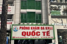 Một phụ nữ nguy kịch khi phá thai: Đình chỉ khám sản phụ tại Phòng khám đa khoa Quốc tế