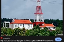 Việt Nam xây Đài phát thanh-phát hình tặng Lào, tổng vốn 116,67 tỷ đồng