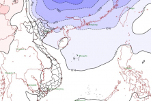 Không khí lạnh tràn về gây mưa trên 150mm/đợt, nguy cơ xảy ra lũ quét, sạt lở đất