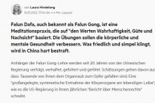Tạp chí nổi tiếng của Đức: ĐCSTQ mổ cướp nội tạng người tập Pháp Luân Công
