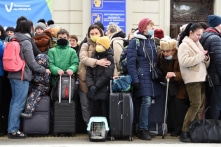 UNICEF: Khoảng 1/2 số người phải rời khỏi Ukraine là trẻ em