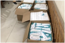 Giới chức Quảng Ninh, Bắc Kạn, Thanh Hóa thu giữ hơn 13.000 kit test COVID-19 nhập lậu