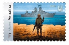 Con tem hình tàu chiến Moskva của Nga trở thành món đồ sưu tập ở Ukraine
