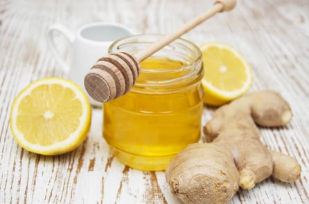 Hướng dẫn bạn cách làm “gừng ngâm mật ong” để phòng trị bệnh