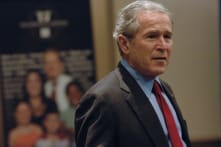 Cựu Tổng thống Bush không có ý định tuyên bố ủng hộ ông Trump hay bà Harris