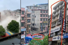 Trung Quốc: Tòa nhà ở thành phố Trường Sa đổ sập, 39 người mất liên lạc