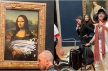Bức họa nổi tiếng “Nụ cười nàng Mona Lisa” lại chịu thêm kiếp nạn