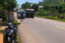 Quảng Nam: Hai vợ chồng tử nạn khi trên đường đến viện chăm con