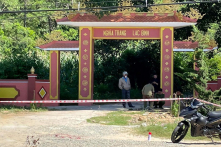 Nghĩa trang Lạc Bình (Lâm Đồng): Cha chết cháy, bé trai bỏng nặng bò ra kêu cứu