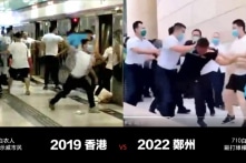 Sự giống nhau giữa côn đồ đánh người biểu tình ở Hà Nam và ở Hồng Kông
