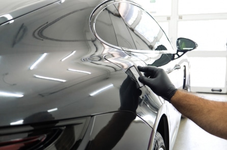 Hàn Quốc phát triển lớp phủ xóa vết xước trên xe ô tô