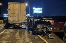 9 xe tông liên hoàn trên cao tốc TP.HCM – Long Thành