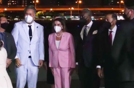 Chủ tịch Hạ viện Hoa Kỳ Nancy Pelosi chính thức tới Đài Loan