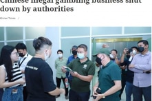 Campuchia đóng cửa một tụ điểm đánh bạc của người Trung Quốc