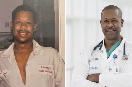 Sau 32 năm nỗ lực, anh thợ cơ khí ô tô đã trở thành bác sĩ ở tuổi 51