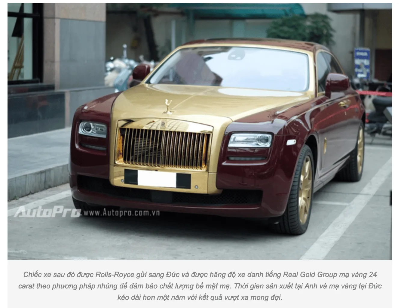 Rolls Royce mạ vàng rolls royce của ông trịnh văn quyết FLC Faros bị thu giữ Rolls royce