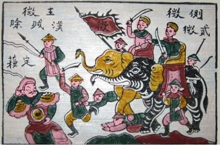 Những vị tướng người Hán trong đội quân của Hai Bà Trưng