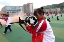 Huấn luyện quân sự sát nhân ở trường trung học Trung Quốc