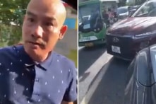 Tài xế ô tô chạy ngược chiều, văng tục, tự xưng Chánh thanh tra ở TP.HCM